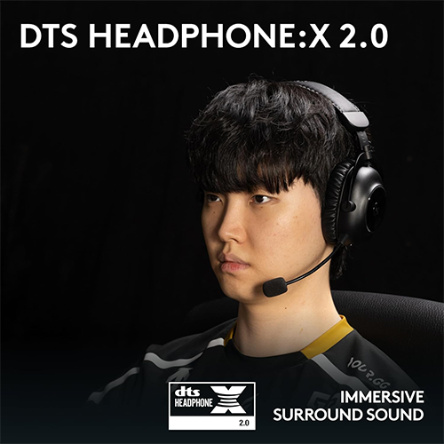 უკაბელო Bluetooth ყურსასმენი - Logitech G PRO X2 Lightspeed Black WL BT