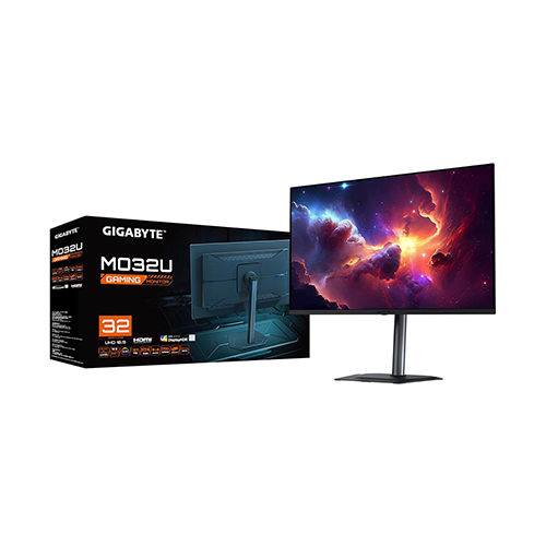 მონიტორი - Gigabyte MO32U - 31.5 Inch / 4K / OLED / 165 Hz / 0.03 Ms