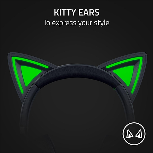 Headset - Razer Kraken Kitty V2 RGB USB Black