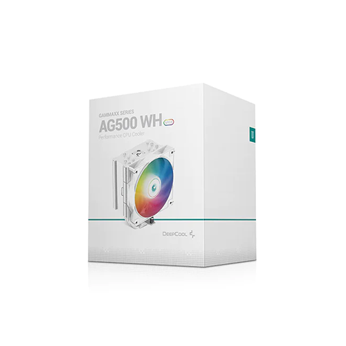 პროცესორის გაგრილება - Deep Cool AG500 WH ARGB White