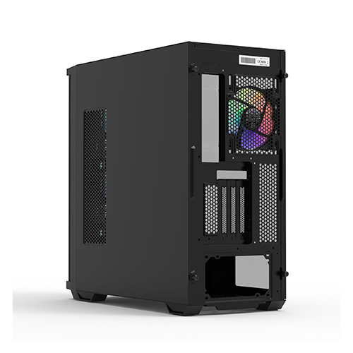 ქეისი - Zalman Z10 Duo Black - 4x120 Fan ARGB