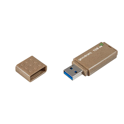 ფლეშ მეხსიერება - Goodram UME3-128OEFR11 Eco 128 GB USB 3.0 Brown