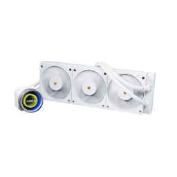 პროცესორის წყლის გაგრილება - Lian Li GA II Trinity Performance 360 mm White