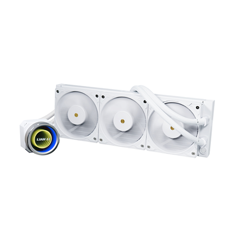 პროცესორის წყლის გაგრილება - Lian Li GA II Trinity Performance 360 mm White
