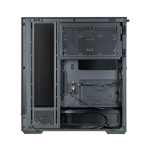 ქეისი - Zalman P40 Prism Black - 1x120 Fan ARGB