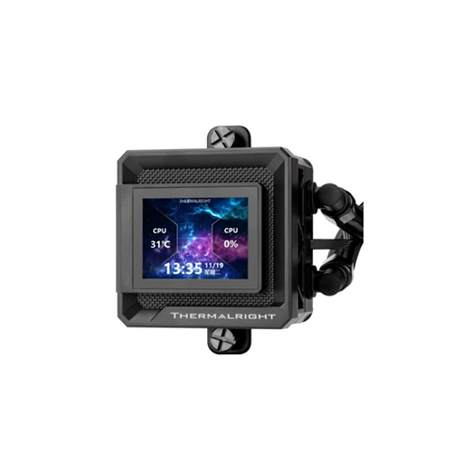 პროცესორის წყლის გაგრილება - Thermal Right Frozen Warframe 360 mm ARGB Black