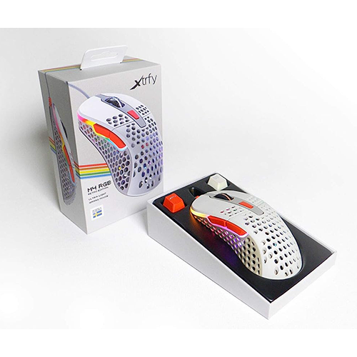 მაუსი - Xtrfy Gaming Mouse RGB USB Retro