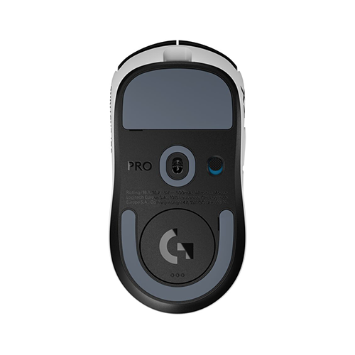 უკაბელო ტენვადი მაუსი - Logitech G Pro X2 Superstrike Rechargeable WhIte-Black WL