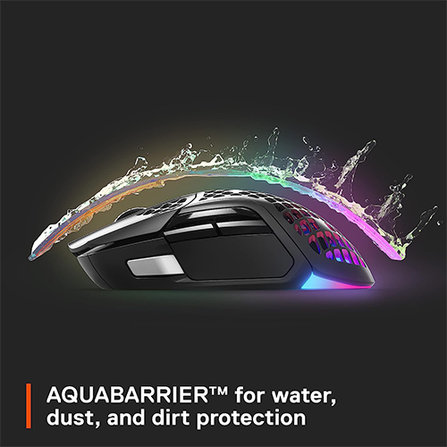 უკაბელო ტენვადი Bluetooth მაუსი - SteelSeries Mouse Aerox 5 Rechargeable WL BT