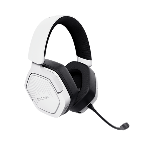 უკაბელო Bluetooth ყურსასმენი - Trust GXT 493W Carus White WL BT