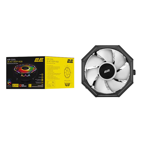 პროცესორის გაგრილება - 2E AC120ZP RGB Black