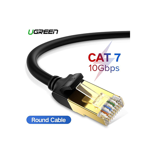 ინტერნეტის კაბელი - Ugreen Cat7 1.5მ Black