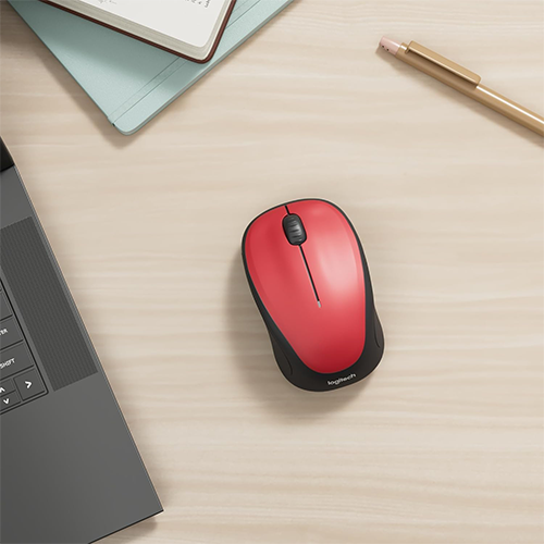 უკაბელო მაუსი - Logitech M235 Red WL