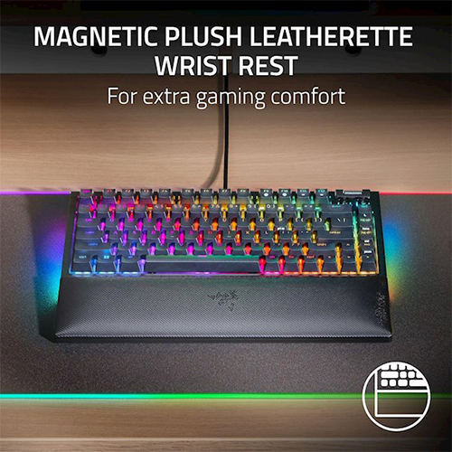 მექანიკური კლავიატურა - Razer BlackWidow V4 75% RGB 83key Mechanical Tactile Switch GEN-3 USB EN Black მექანიკური კლავიატურა - Razer BlackWidow V4 75% RGB 83key Mechanical Tactile Switch GEN-3 USB EN Black