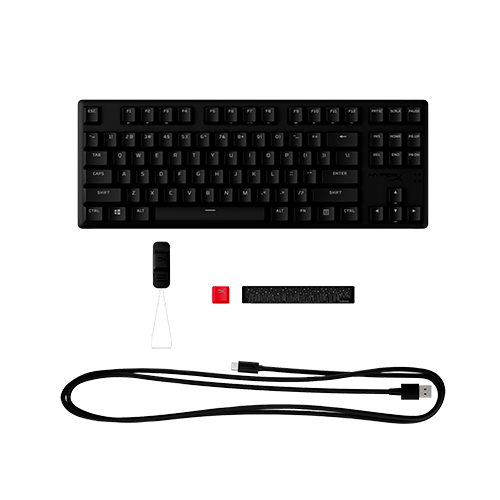 მექანიკური კლავიატურა - HyperX Alloy Origins Core PBT HyperX Red