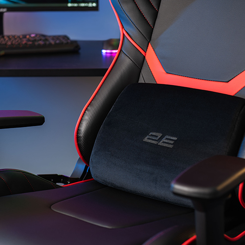 კომპიუტერის სკამი - 2E Gaming Chair Hibagon II Black-Red