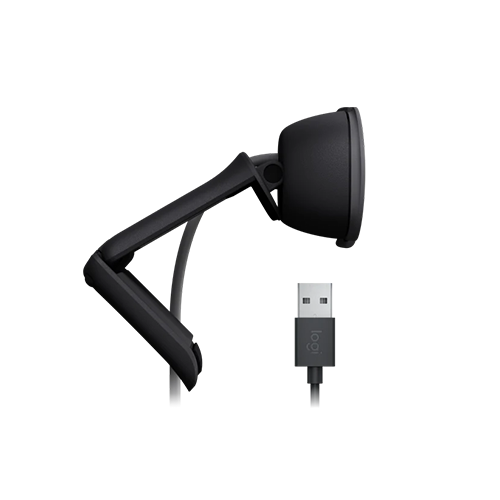 ვიდეოთვალი - Logitech Brio 100 Graphite