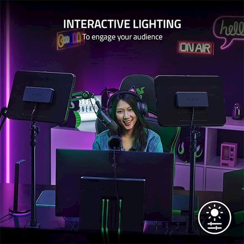 სტუდიის განათება - Razer Professional studio lighting Key Light Chroma 2800lm 3000К-7000К RGB