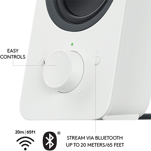 Bluetooth Speaker - Logitech Z207 White BT