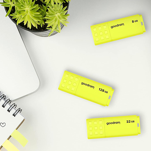 ფლეშ მეხსიერება - Goodram UME2-0640Y0R11 64 GB USB 2.0 Yellow