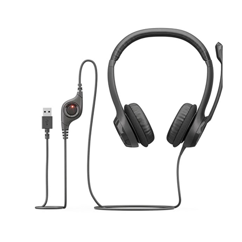 ყურსასმენი - Logiteh H390 Corded Black USB