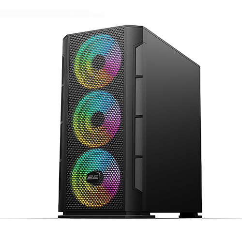 ქეისი - 2E Gaming Calleo GB700 Black - 4x120 Fan ARGB
