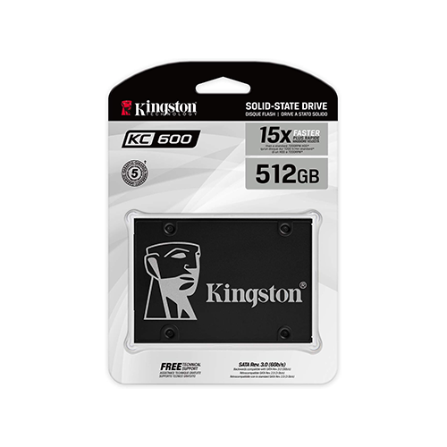 ვინჩესტერი - SSD Kingston KC600 512 GB