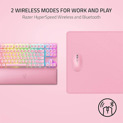 Wireless Bluetooth Mouse - Razer Orochi V2 Quartz WL BT