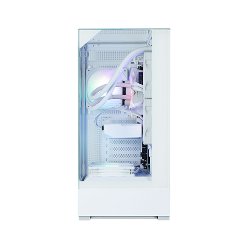 ქეისი - Zalman P40 Prism White - 1x120 Fan ARGB