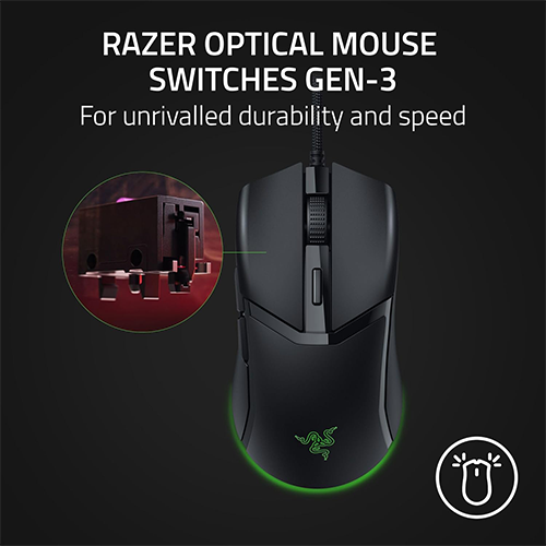 მაუსი - Razer Cobra RGB USB-A Black