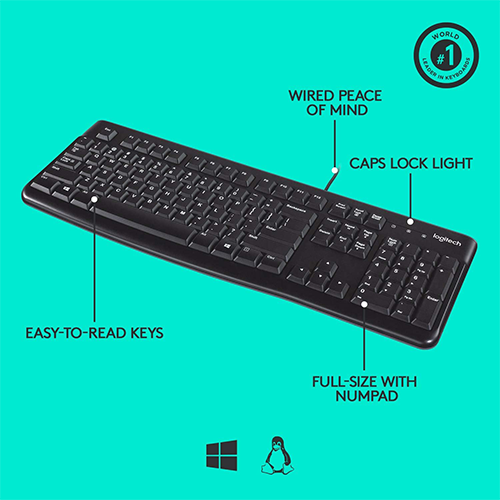 კლავიატურა - Logitech K120