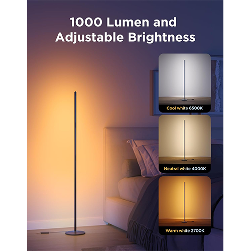 Govee H8076 Govee Floor Lamp lite 1000 Lm RGB WW+RGBIC+WW WL-FI/Bluetooth