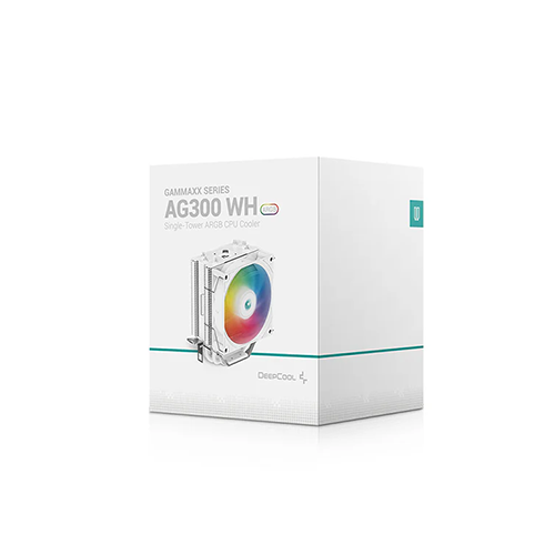პროცესორის გაგრილება - Deep Cool Gammaxx AG300 WH ARGB White