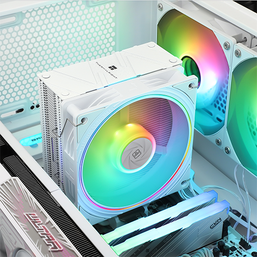 პროცესორის გაგრილება - Thermal Right Assassin Spirit 120 Evo ARGB White