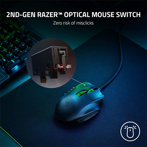 მაუსი - Razer Naga X USB RGB Black