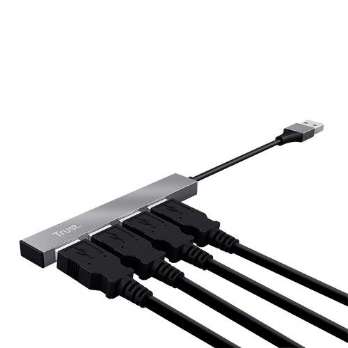 USB Hub 4 Port - Trust Halyx Mini