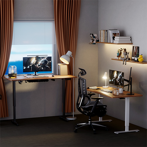 კომპიუტერის მაგიდა - 1ST Player Moto-GT 1460 Burlywood