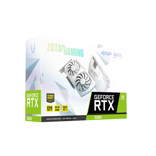 ვიდეობარათი - Zotac Gaming RTX 3060 12 GB Amp White Edition -