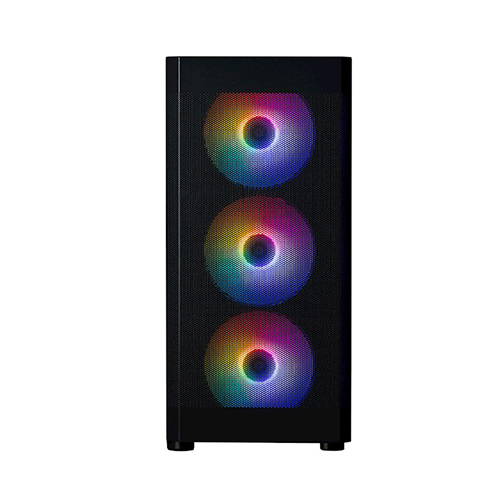 Case - Zalman I4 TG Black - 4x120 Fan RGB