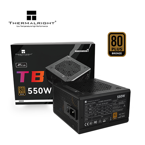 კვების ბლოკი - Thermal Right TB 550 Watt 80 Plus Bronze