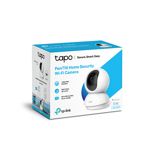 შიდა ვიდეო სათვალთვალო კამერა - Tapo C200 TP-Link Pan/Tilt Home Security Wi-Fi Camera