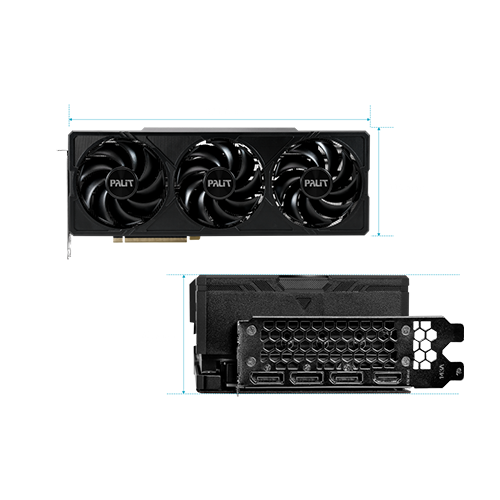 ვიდეობარათი - Palit RTX 4080 16 GB Jetstream Super Oc