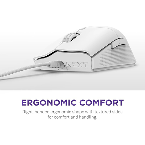 მაუსი - NZXT Lift 2 Ergo 8K White