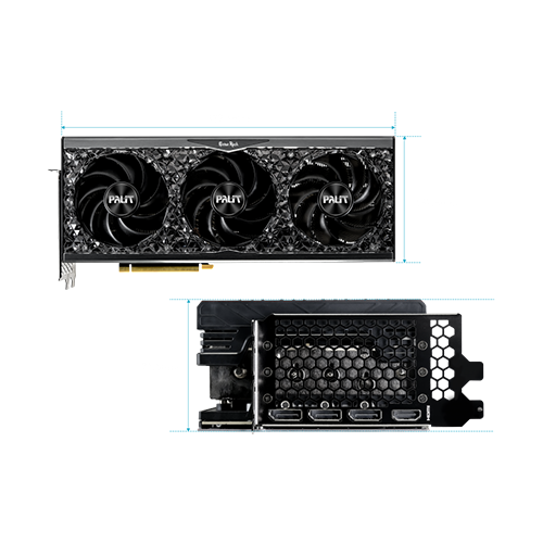 ვიდეობარათი - Palit RTX 4090 24 GB Game Rock Oc