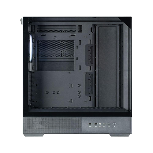 ქეისი - Zalman P40 Prism Black - 1x120 Fan ARGB