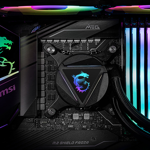 Cpu Water Cooling - Msi Mag Core Liquid 360R V2 360 mm ARGB Black