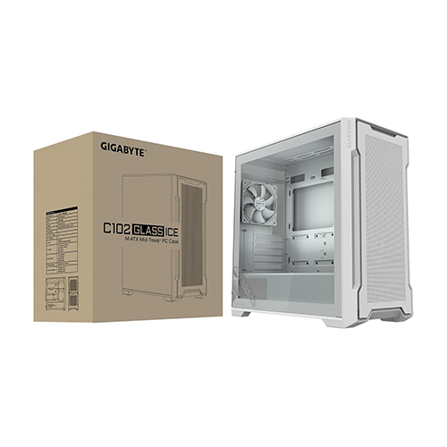 ქეისი - Gigabyte C102G Ice White - 2x120 Fan