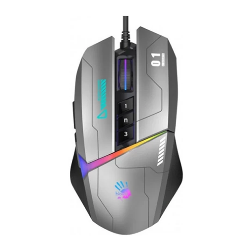 მაუსი - A4Tech Bloody W60 Max RGB Gun Grey