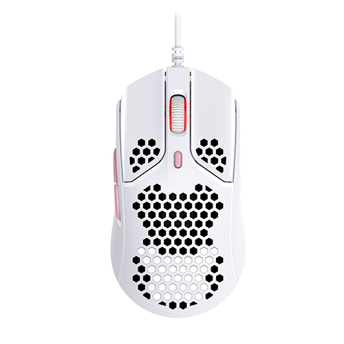 მაუსი - HyperX Pulsefire Haste Color Variations White-Pink