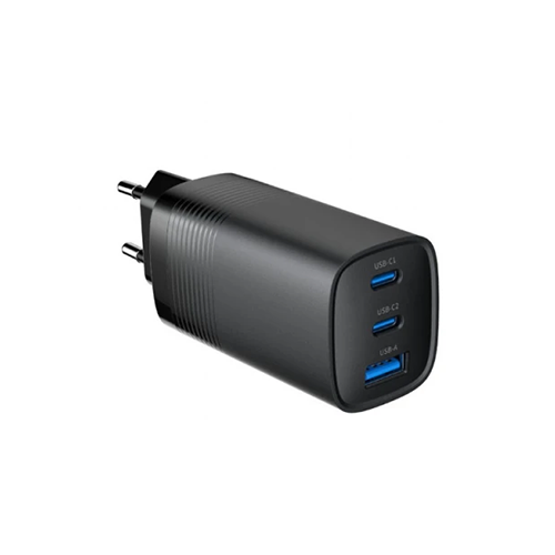 მობილურის დამტენი - Gembird PDQC65-01 65W Black